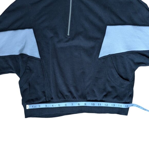 Garage Black and White Quarter Zip Women Size Medium - Picture 7 of 9